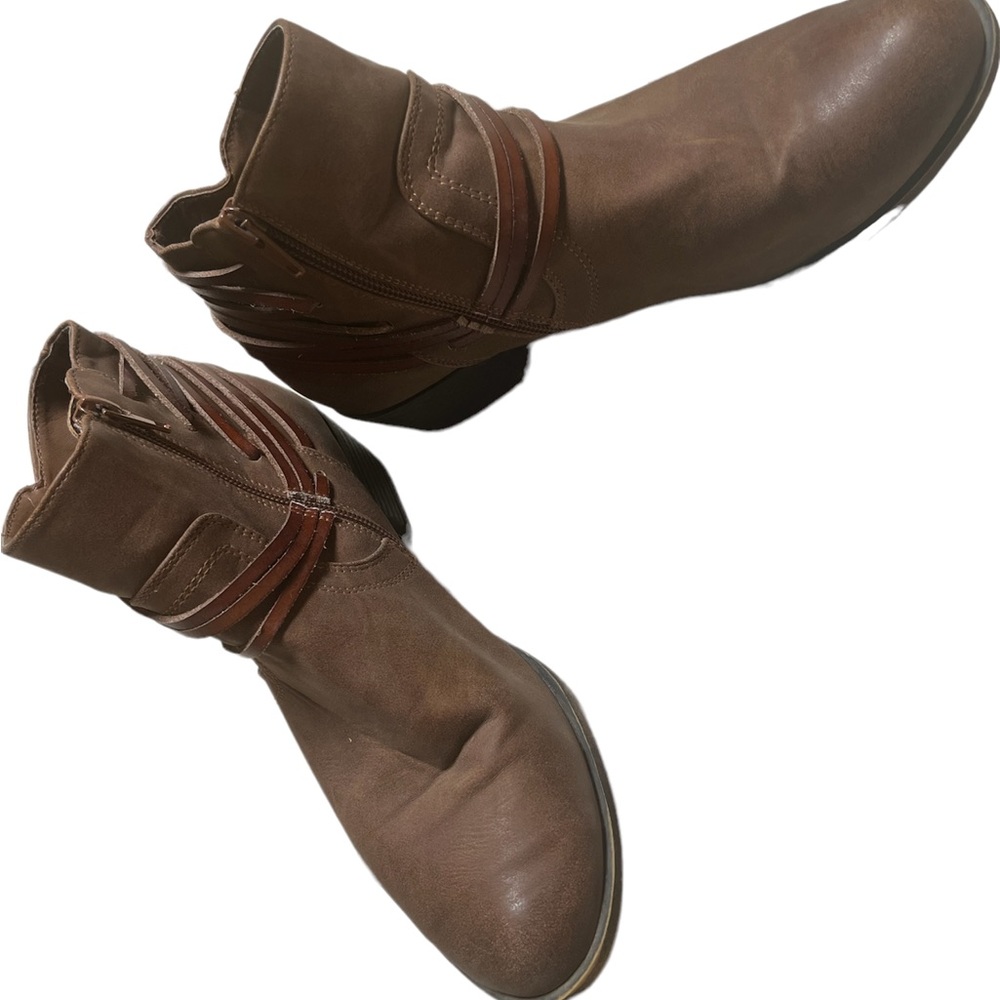 Ankle Brown Madden Booties